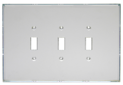 GlassAlike® Triple Toggle Switch